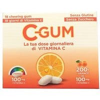 C-Gum Agrumi 18 Gomme Vitamina C