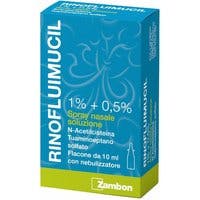 Rinoflumucil 1 % + 0,5 % Spray nasale Soluzione