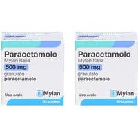 Mylan Paracetamolo Mylan Italia 500 Mg Granulato Set da 2