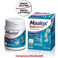 Maalox reflurapid 40cpr promo