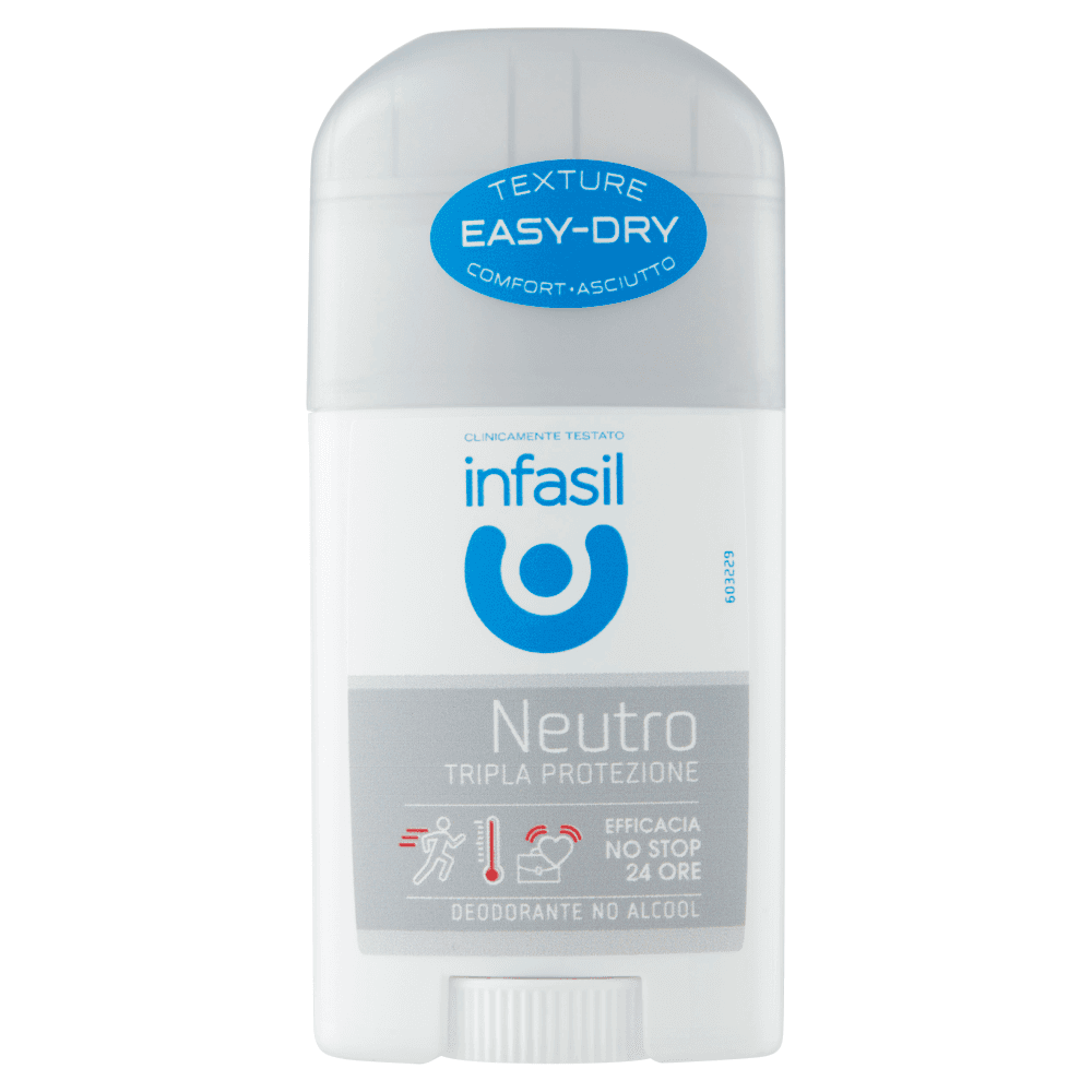 neutro tripla protezione - deodorante stick senza alcol 40 ml
