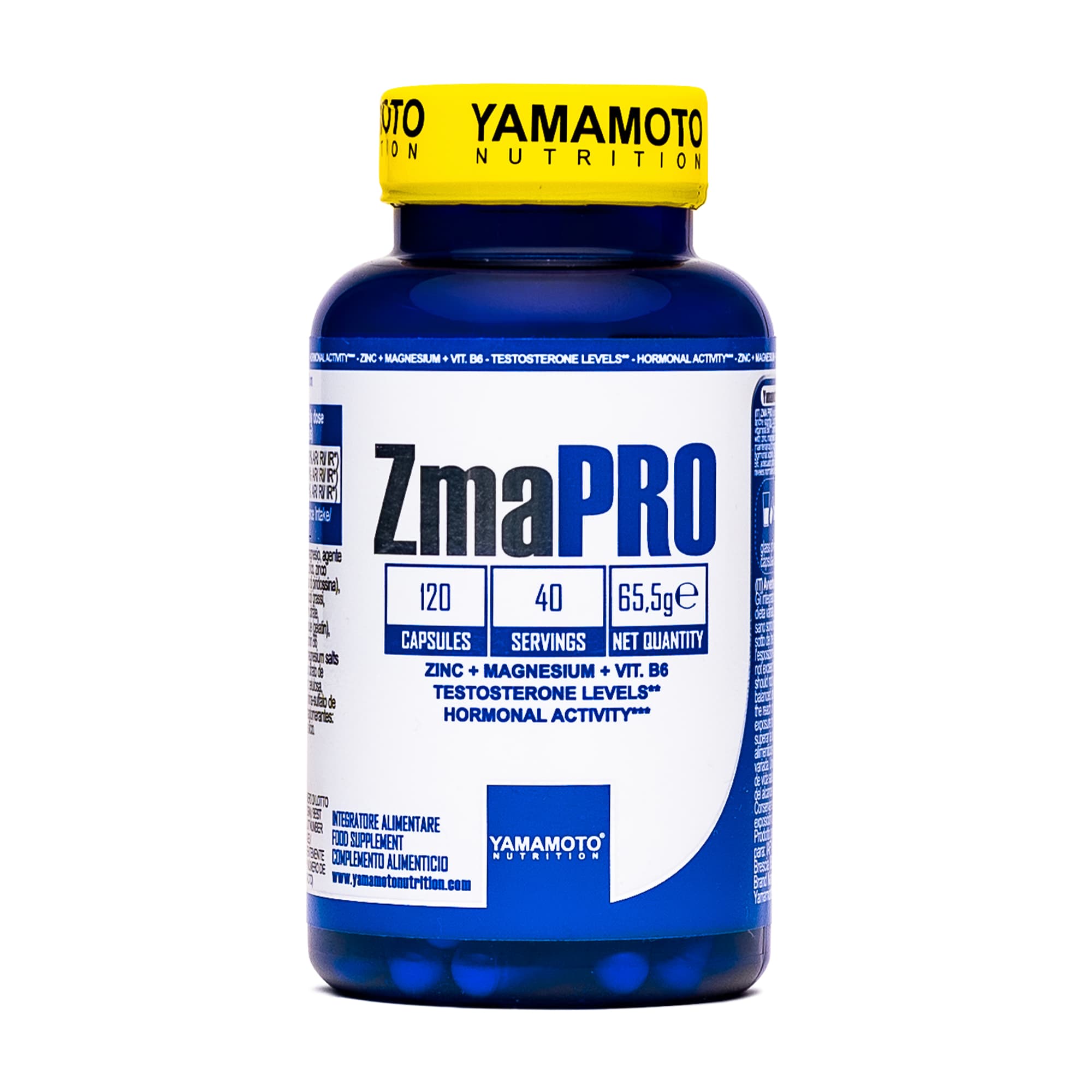Yamamoto Nutrition Zmapro Integratore 120 Capsule