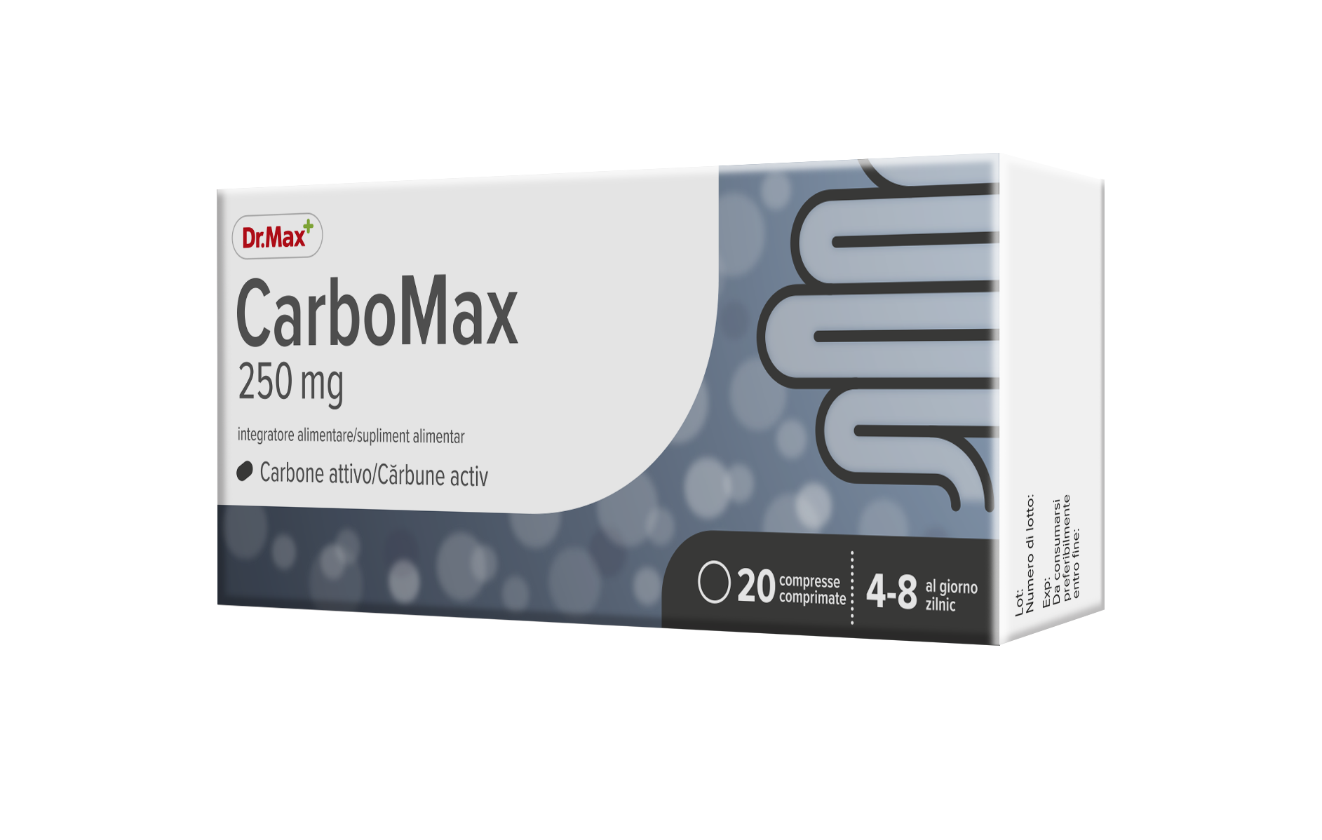 Dr.Max CarboMax 250 mg 20 Compresse