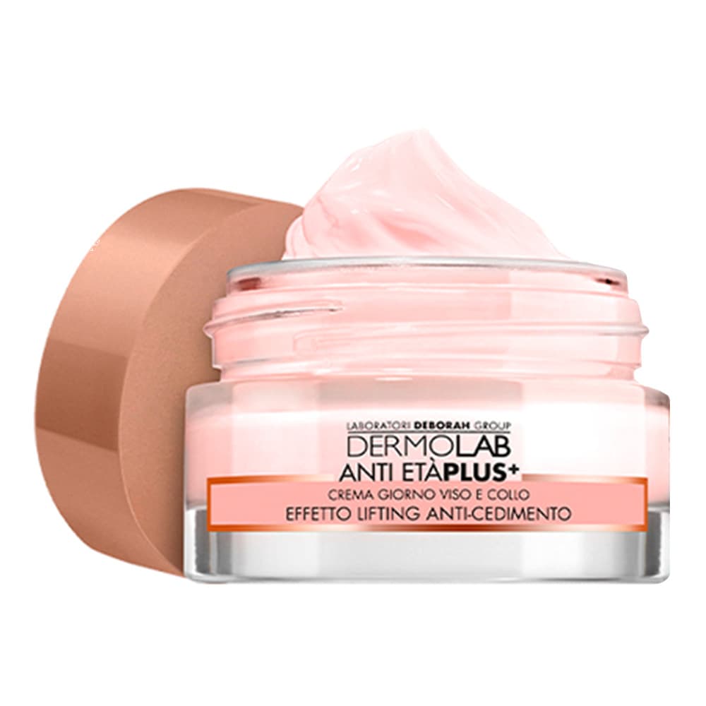 Dermolab Anti Età Plus + - Crema Giorno Viso e Collo Effetto Lifting Spf 20