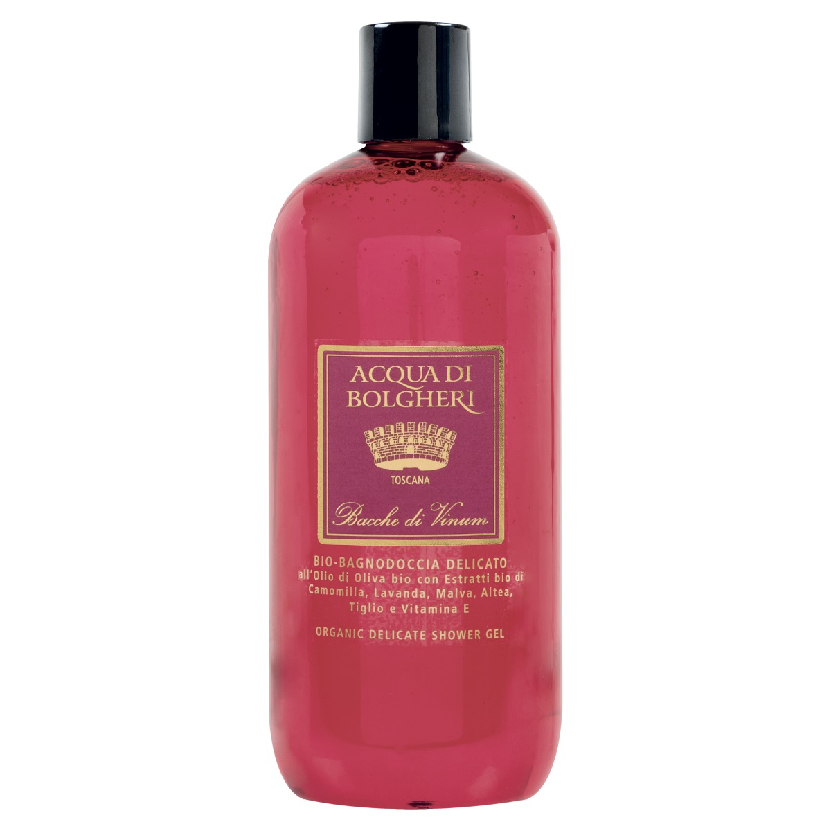 Acqua Bolgheri Bio Bagnodoccia Bacche Di Vinum 500 Ml