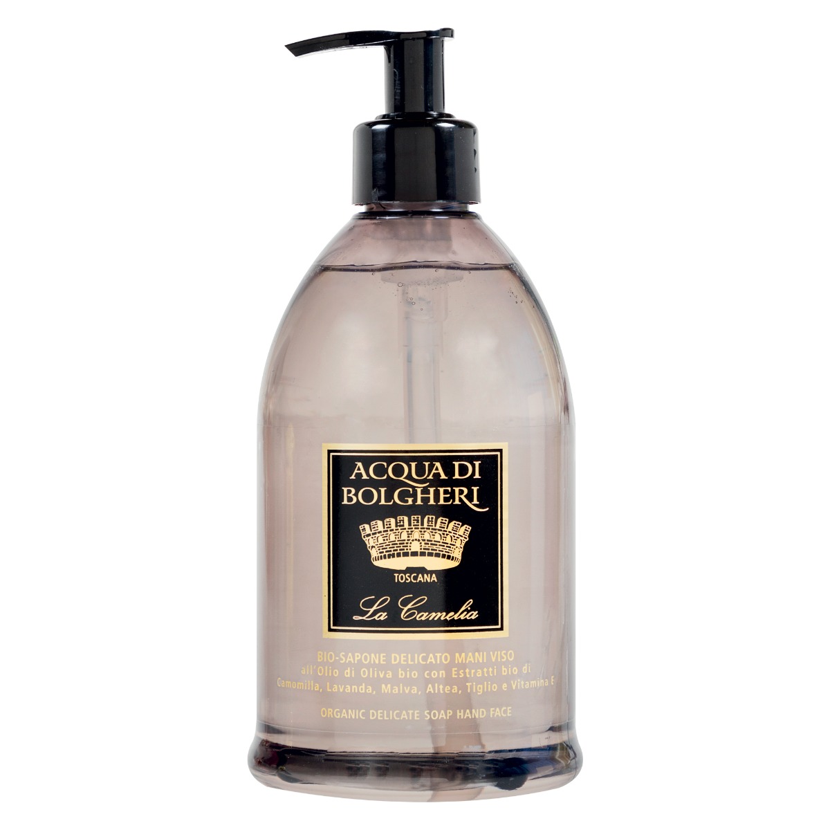 Acqua Di Bolgheri Bio-Sapone Mani/Viso La Camelia 500 Ml