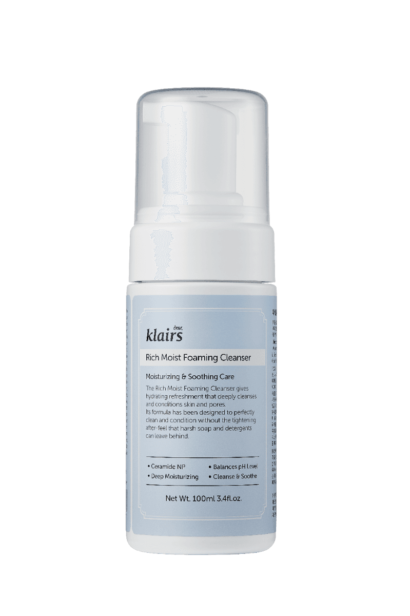Rich Moist Foaming Cleanser