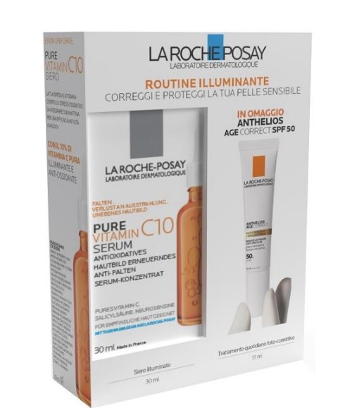 La Roche Posay Kit Vitamin C10 Siero + Age Correct 15 ml