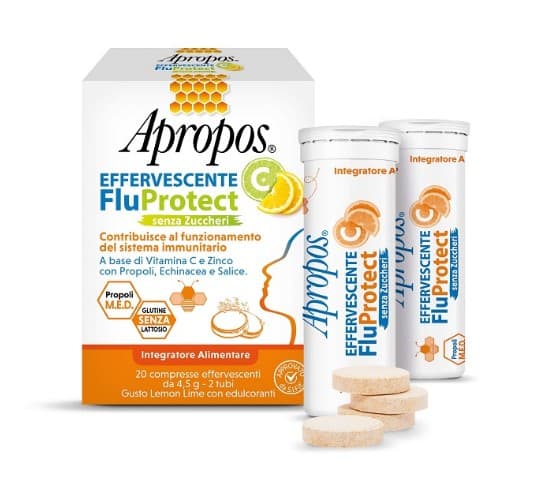 APROPOS EFFERV C FLUPROT 20CPR