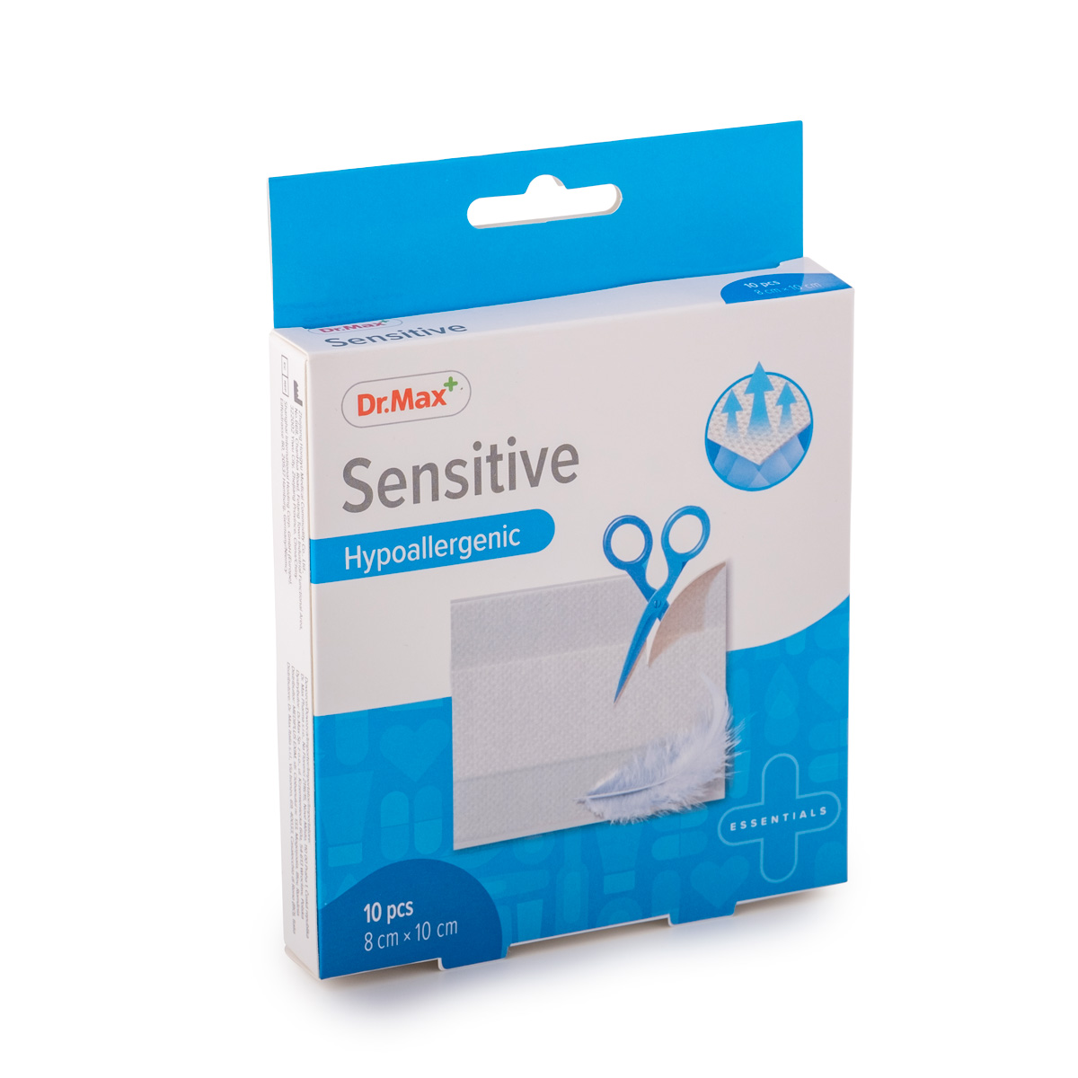 Dr.Max Sensitive Hypoallergenic 8 x 10 cm 10 Pezzi