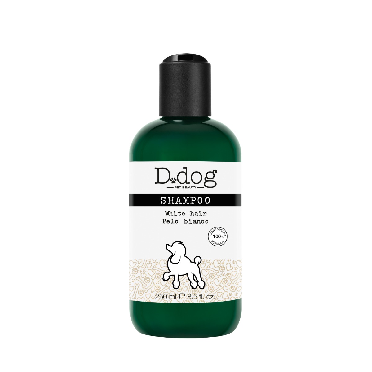 D Dog Shampoo Pelo Bianco 250 ml