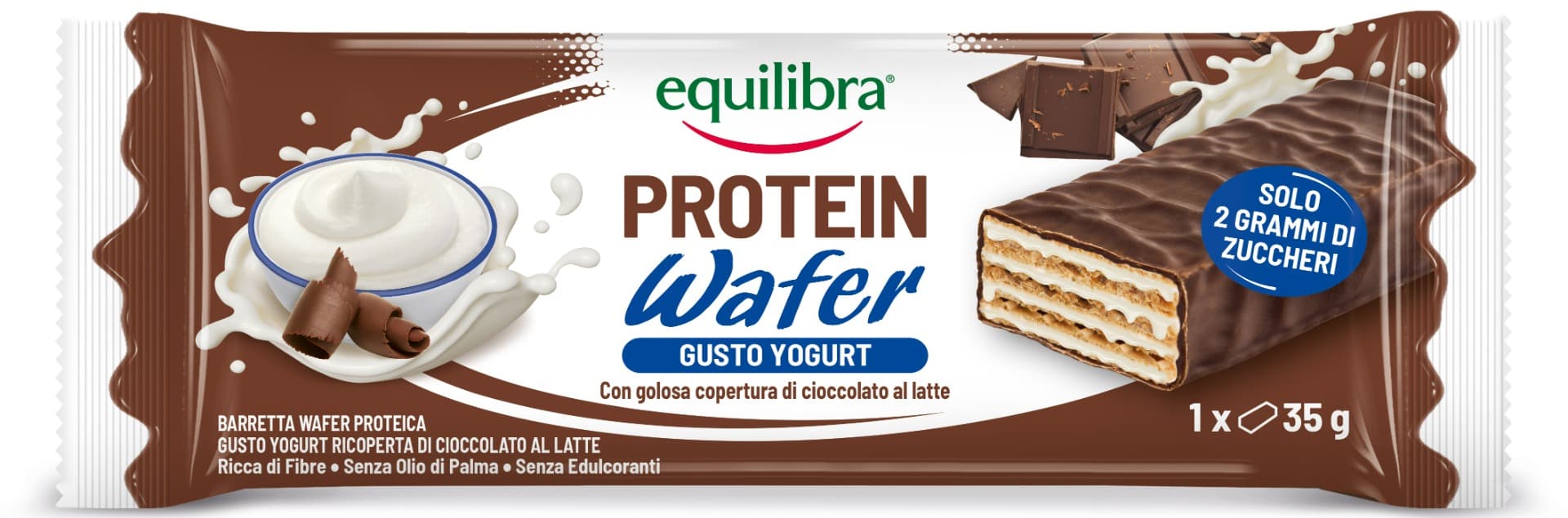 Equilibra Protein Wafer Barretta Gusto Yogurt