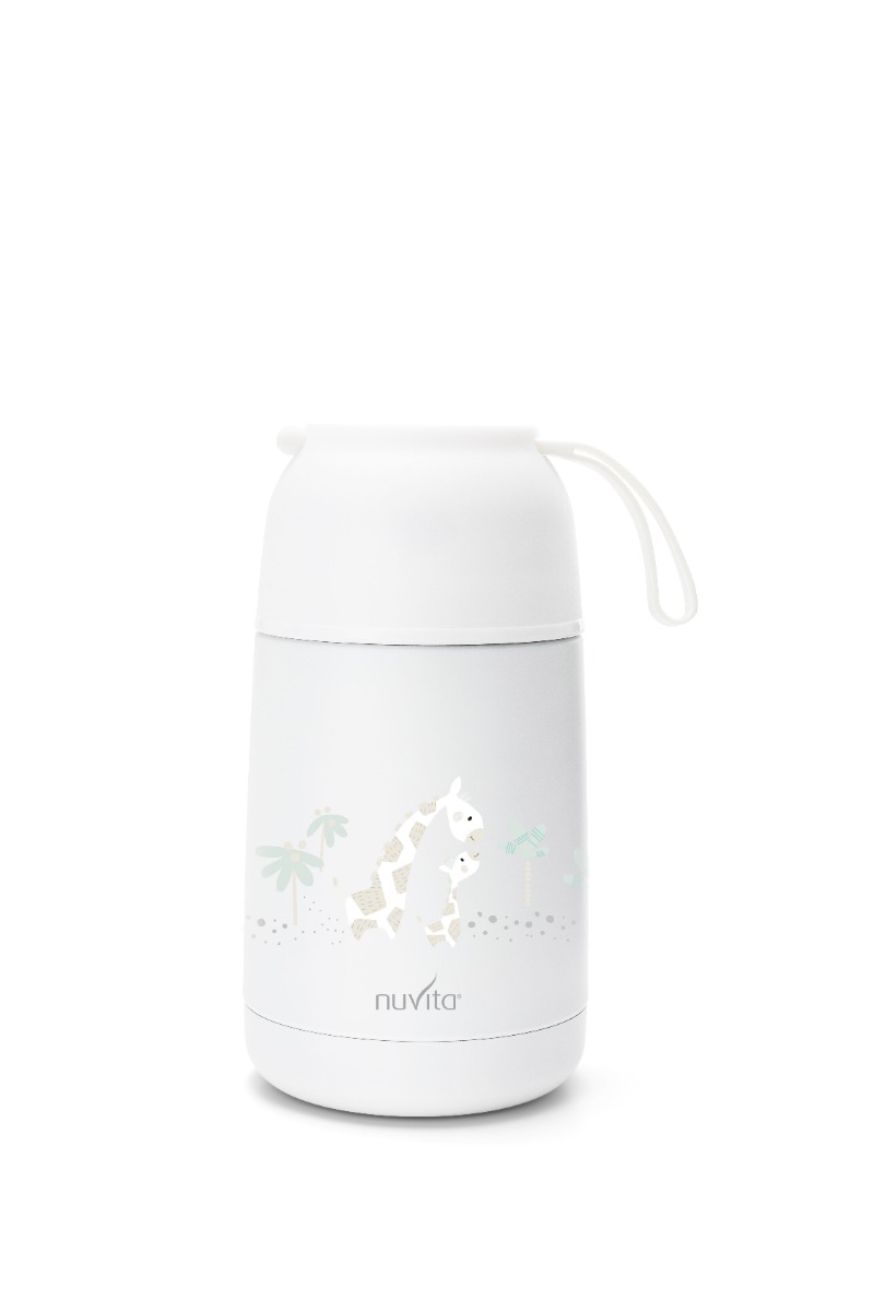 Nuvita Contenitore Termico Bianco Cibi Liquidi Solidi 620 ml