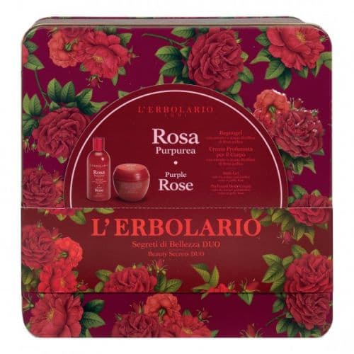 ROSA PURPUREA SEGRETI BELLEZZA bagnoschiuma e crema corpo