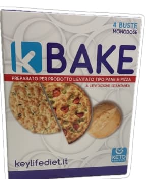 Keylife kbake 4 buste da 70 g