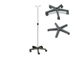 Piantana per flebo con ruote per la camera del malato articolo 4280