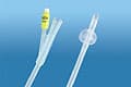 Catetere foley in silicone trasparente a 2 vie con scanalature longitudinali con palloncino 5-10ml d