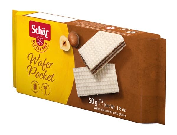 Schar Wafer Pocket Alla Nocciola 50 G