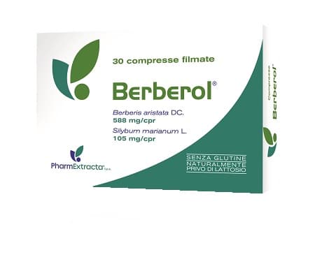 Pharmextracta berberol 30 compresse filmate