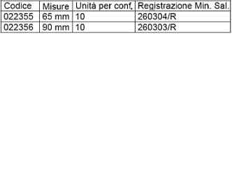 LOOP OSTOMY BACC PONTE 65MM 10