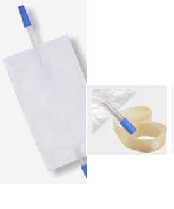 PB Pharma Sacca Raccolta Urina Da Gamba Con Valvola Di Scarico 10 Pezzi 750 ml