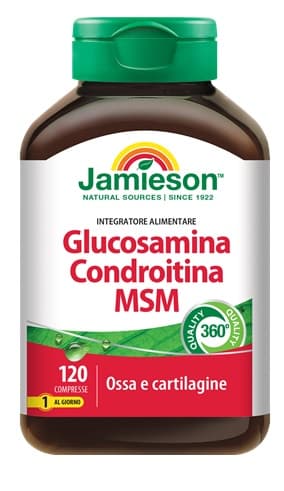 Jamieson glucosamina condroitina msm 120 compresse - biovita srl