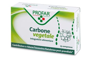 PROFAR CARBONE VEGETALE 75 Compresse