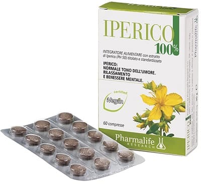 Iperico 100% 60 compresse - pharmalife research srl