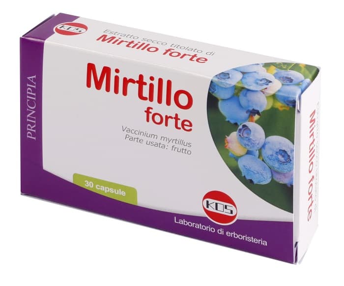 Mirtillo forte estratto secco 30 capsule