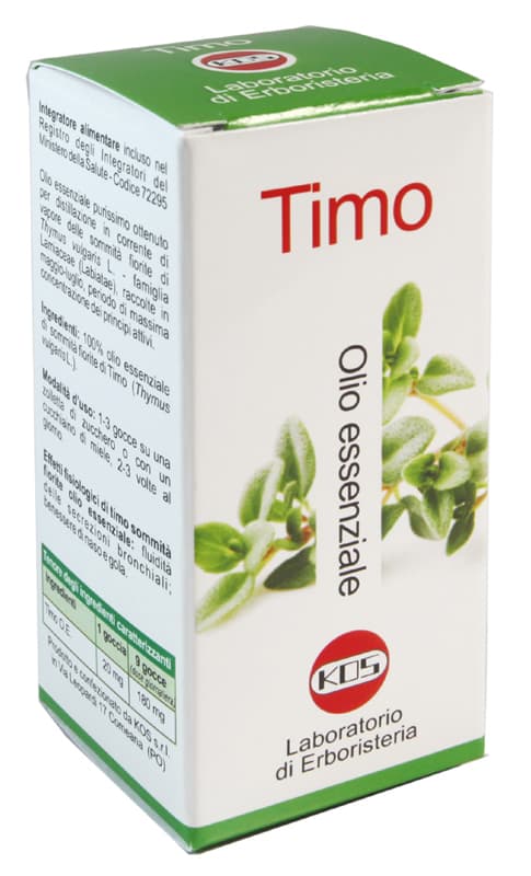 Timo bianco olio essenziale 20 ml