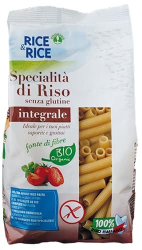Rice&Rice Sedanini Pasta di Riso Biologica Integrale senza glutine 250 g