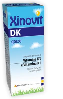 Xinovit dk 50 gocce 12ml - maya pharma srl