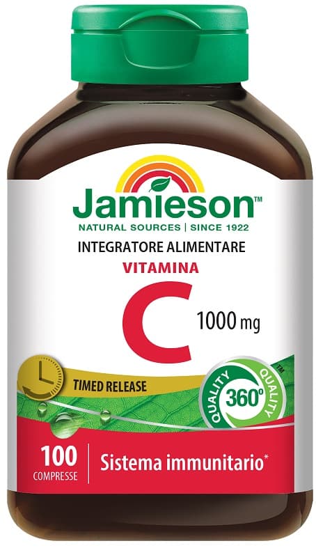 Jamieson vitamina c 1000 rilascio prolungato 100 compresse
