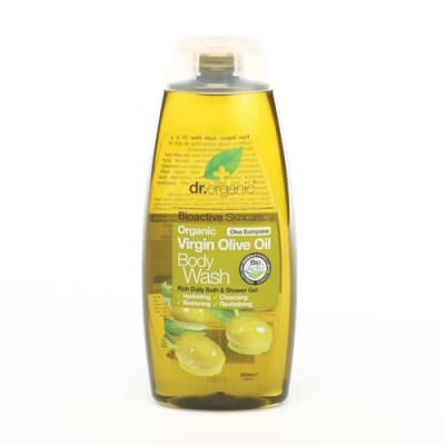 Dr organic virgin olive oil olio di oliva body wash detergente corpo 250 ml