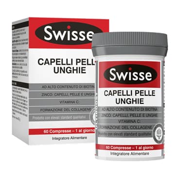 SWISSE CAPELLI PELLE UNG 60 Compresse