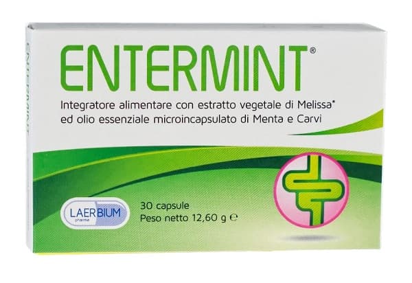 Laerbium pharma srl entermint 30 capsule