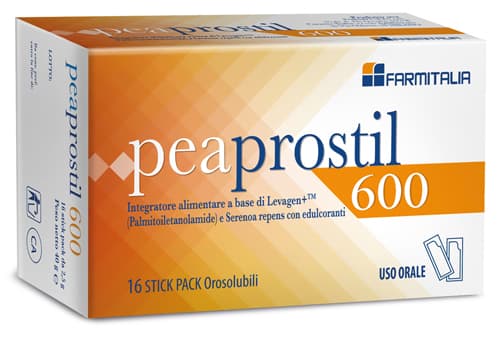 Peaprostil 600 16 stick pack orosolubili