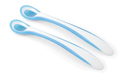 Set 2 cucchiai termosensib blu