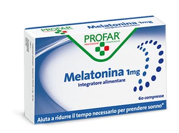 PROFAR MELATONINA 1 MG 60 Compresse