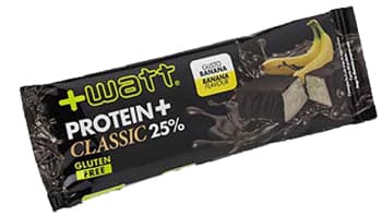 +Watt Protein+ Classic Barretta Proteica Gusto Banana Cioccolato Fondente,40g