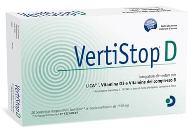 Vertistop d 20 compresse da 1100 mg