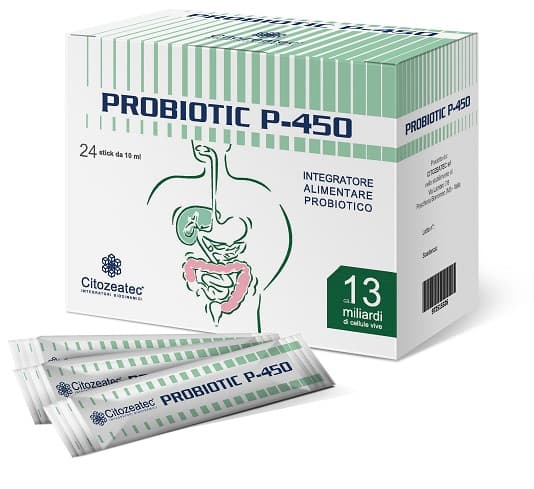 Probiotic p-450 24 stick monodose 10 ml