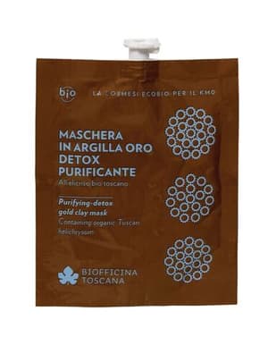 MASCHERA ARGILLA ORO DETOX PUR