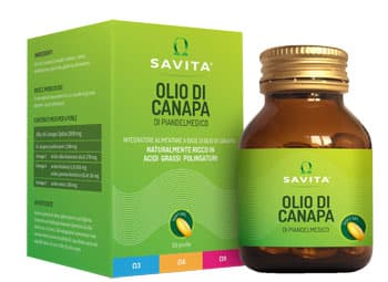 OLIO DI SEMI DI CANAPA 60PERLE
