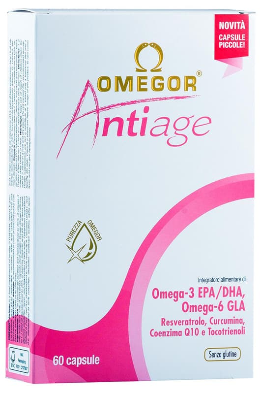 Omegor antiage 60 capsule - u.g.a. nutraceuticals srl