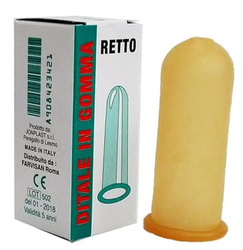 Ditale in gomma retto 5
