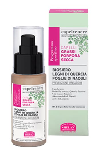 Capelvenere biosiero ai legni di quercia e foglie di naouli 30 ml