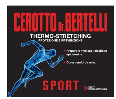 Bertelli cerotto sport 3pz
