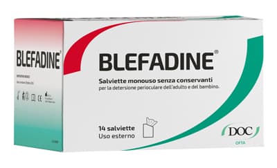 Blefadine salviette monouso14p