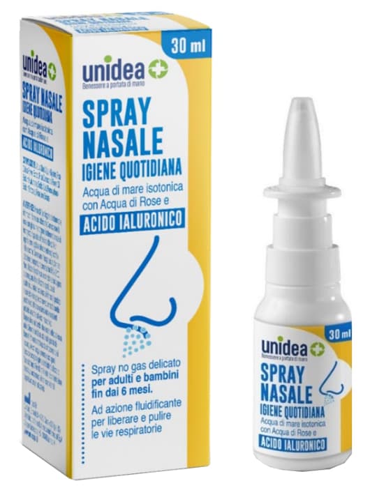 Unidea spray nasale acido ialuronico 30 ml